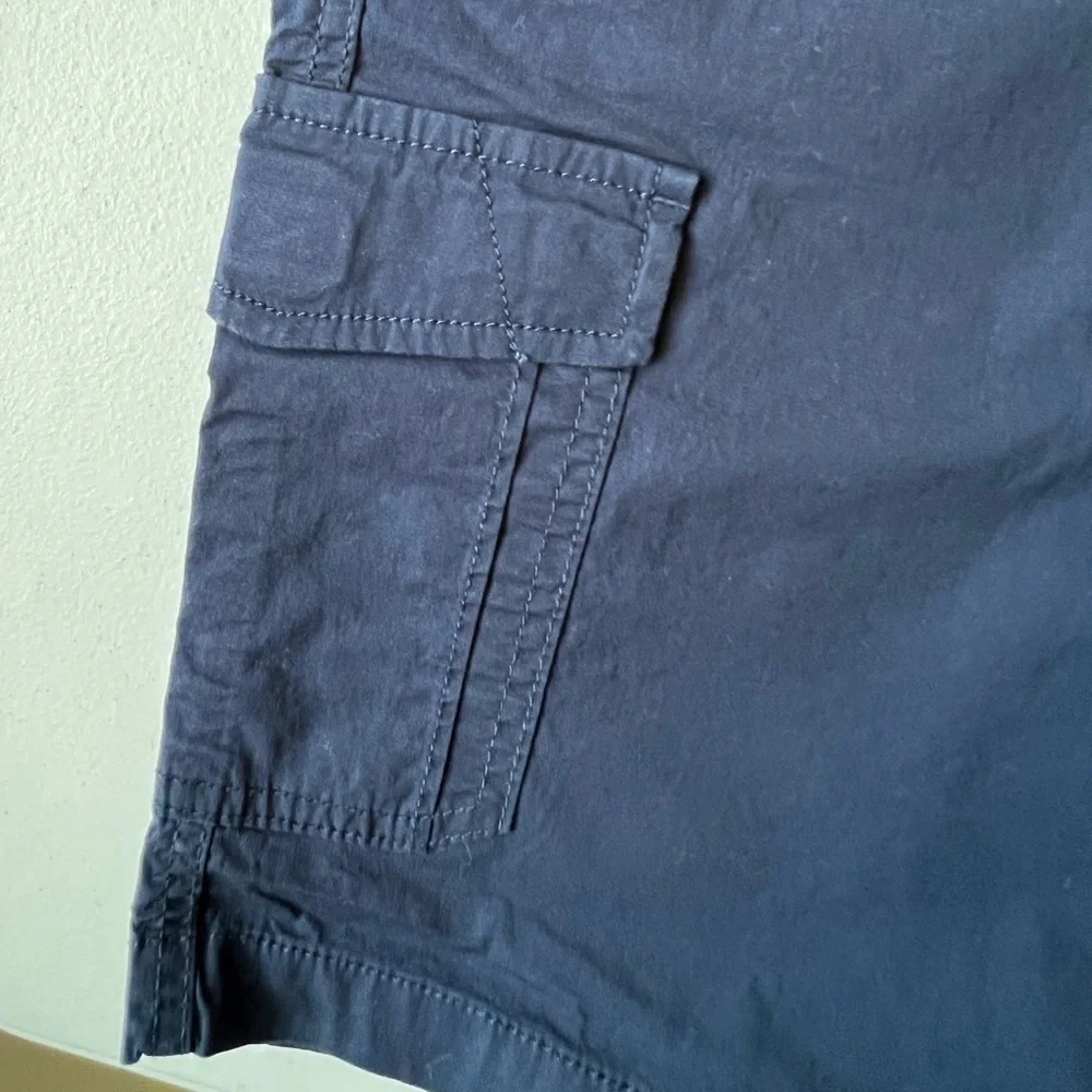 LUCKY BRAND boys' blue cargo shorts, size 10-12